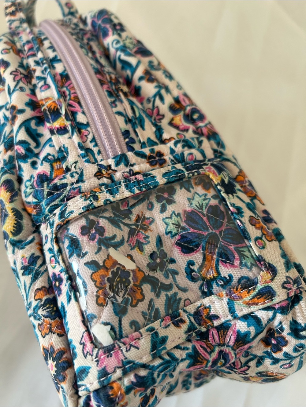 Vera Bradley Floral Quilted Lunch Bag - Picture 5 of 8